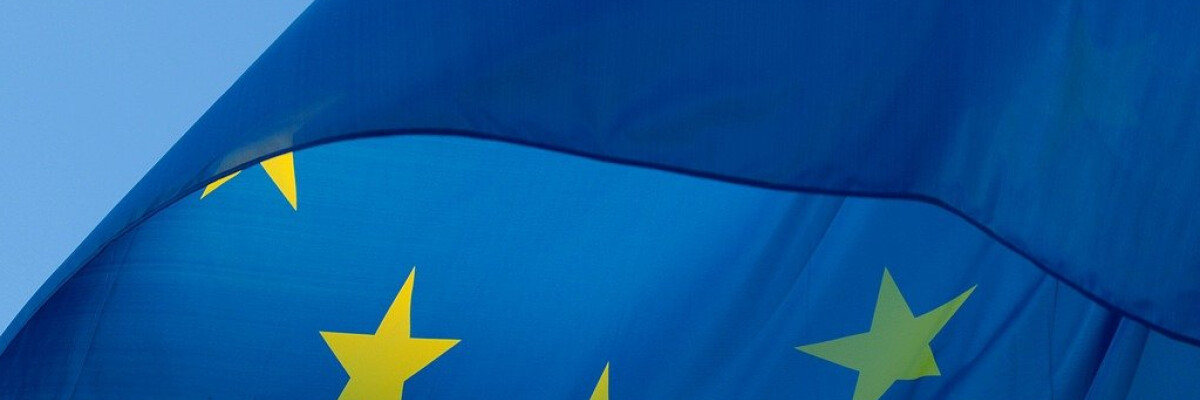 EU-flagga. EU-lippu.
