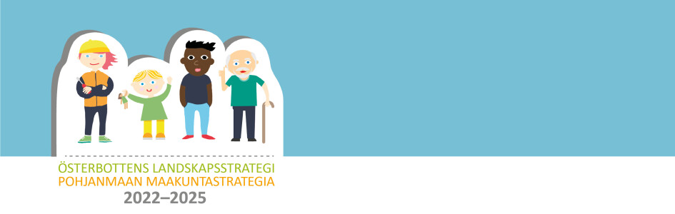 Landskapsstrategin Maakuntastrategia footer