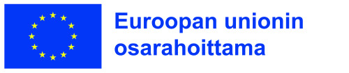 EU:n logo ja teksti Euroopan unionin osarahoittama.