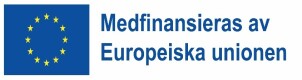 Logo Medfinansieras av europeiska uninonen