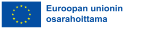 EU logo Euroopan unionin osarahoittama