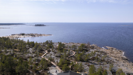Kustmiljö. Rannikkomaisema.