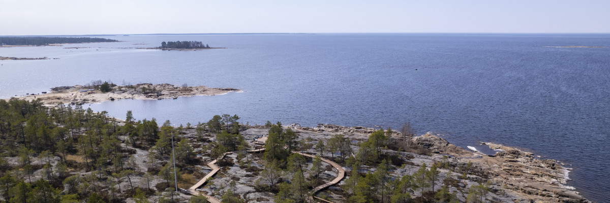 Kustmiljö. Rannikkomaisema.