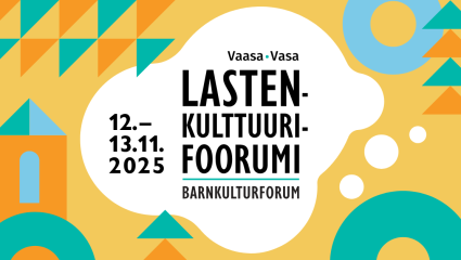 Text: Barnkulturforum. Teksti: Lastenkulttuurifoorumi.