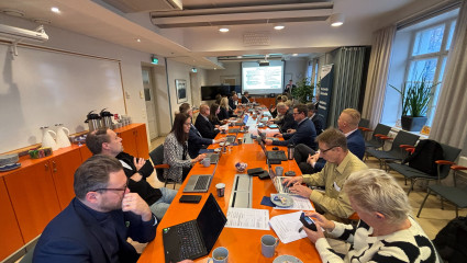 Landskapets samarbetsgrupp. Maakunnan yhteistyöryhmä.