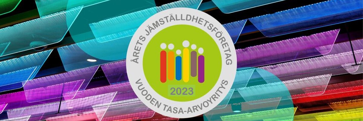 Prisutdelning Årets jämställdhetsföretag 2021/Palkintojako Vuoden tasa-arvoyritys 2021