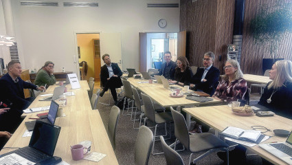 Utbildningsdelegationen samlades till årets första möte